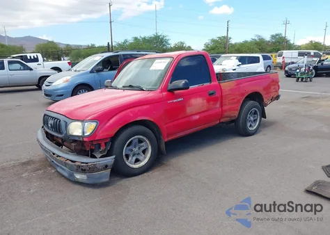 2004 Toyota Tacoma z USA, uszkodzony, nr VIN 5TENL42N74Z378965